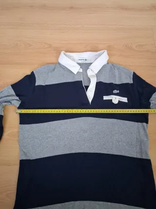 Camiseta Lacoste Rayas Manga Larga