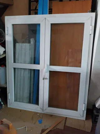 Ventana aluminio 120x137 cm