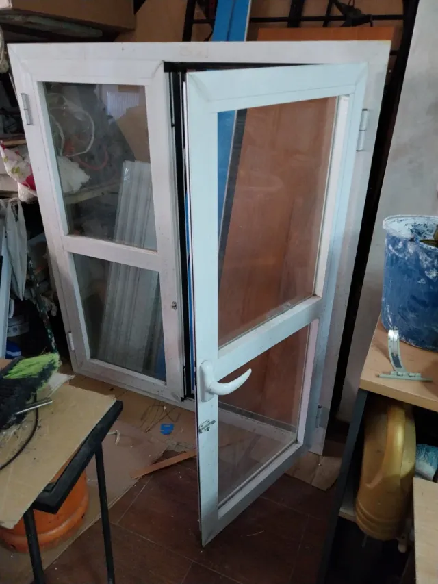 Ventana aluminio 120x137 cm