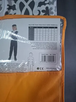 Disfraz Chulapo Niño Talla 5-6