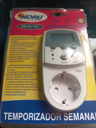 Temporizador Semanal NORU NR-936-7201
