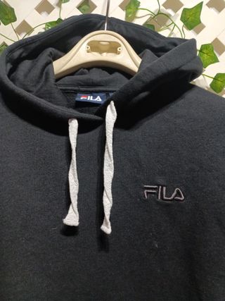 Sudadera Fila Hombre Negra