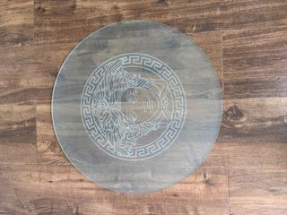 Cristal Versace Redondo. 80 cm de diámetro.