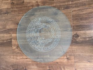 Cristal Versace Redondo. 80 cm de diámetro.