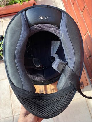 Casco HJC FG-17 Negro Brillo