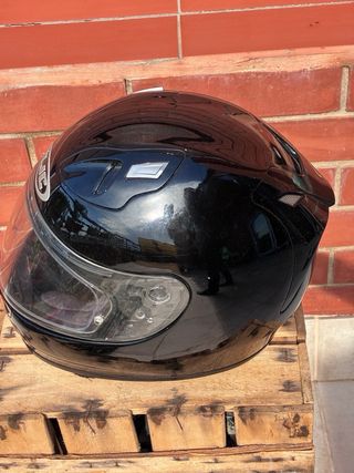 Casco HJC FG-17 Negro Brillo