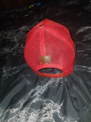 Gorra Gucci Roja Multicolor