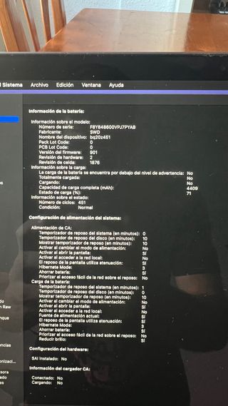 MacBook Pro 13” 2018 Plata