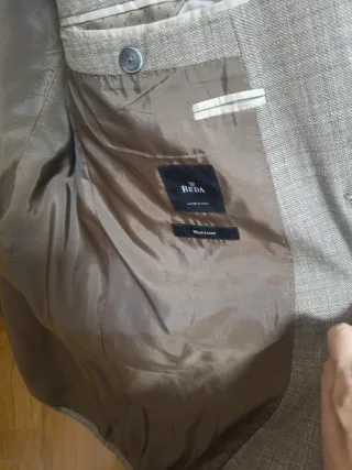 Blazer Hugo Boss Beige/Gris