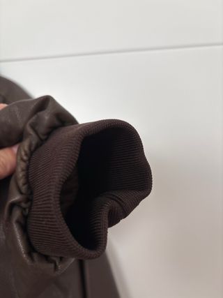 Chaqueta mujer efecto piel Subdued marrón Talla XS