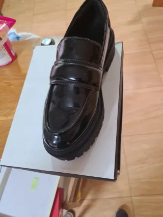 Zapatos negros de plataforma