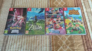 Nintendo Switch OLED bianco + controller Zelda + giochi