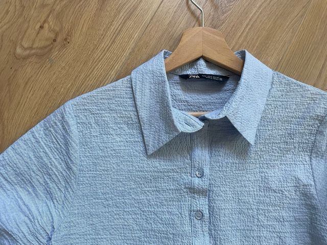 Camisa corta Zara