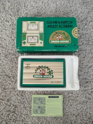 Nintendo Game & Watch Green House