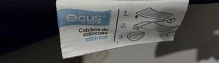 Minicuna colecho + colchón + ropa +nido