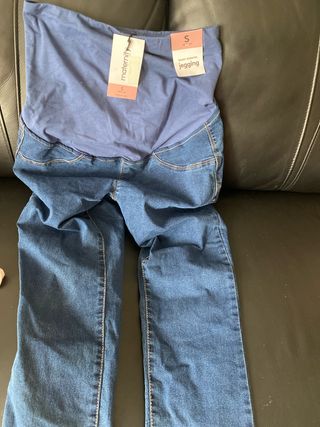 Pantalón premamá vaquero talla S