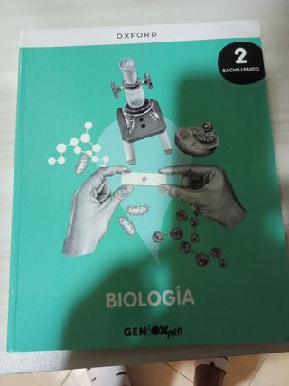 Libro 2 bachillerato Biología de Oxford