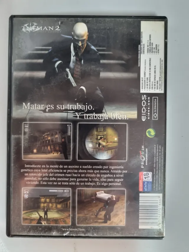 Hitman 2: CD-ROM para PC do Assassino Silencioso