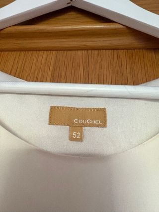 Blusa blanca vaporosa talla única