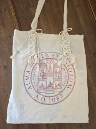 Borsa tote Boho da spesa Alma Mater Studiorum