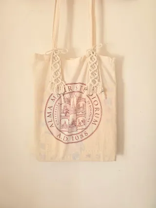 Borsa tote Boho da spesa Alma Mater Studiorum