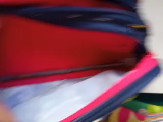Estuche triple cremallera diseño graffiti y fútbol