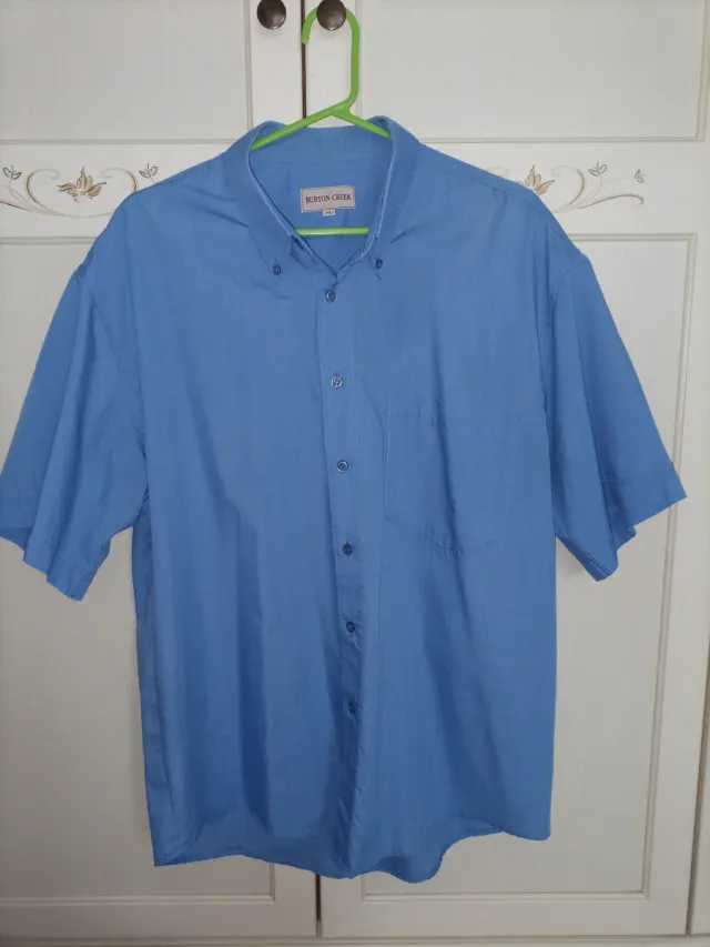 Camicia uomo Burton Creek blu taglia xl