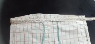 Pijama beige oso y cuadros