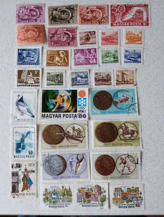 Francobolli Ungheria - Lotto misto 31 pezzi