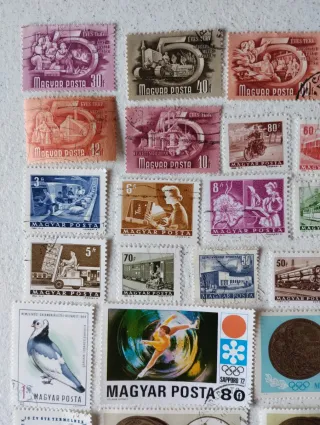 Francobolli Ungheria - Lotto misto 31 pezzi