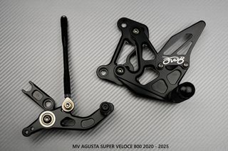 Estriberas retrasadas MV AGUSTA SUPER VELOCE 800