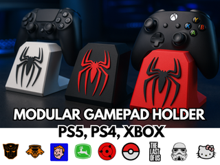 Soporte mando personalizable – PS5/Xbox/Switch Pro
