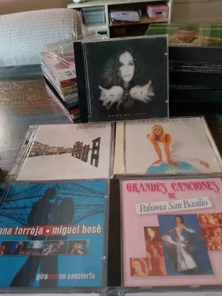 Lote 10 CDs Música Latina Pop Rock