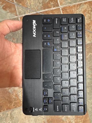 Teclado Bluetooth KMOON Negro Compacto