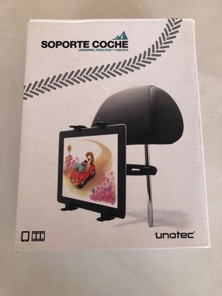 Soporte Tablet Reposacabezas Coche Unotec