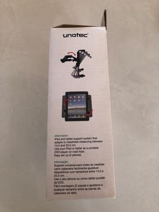 Soporte Tablet Reposacabezas Coche Unotec