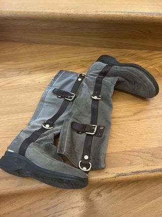 Stivali Paciotti donna grigio/marrone