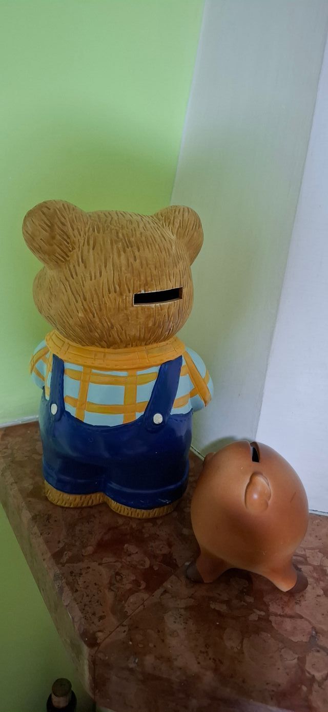 Salvadanio Orsetto e Maialino