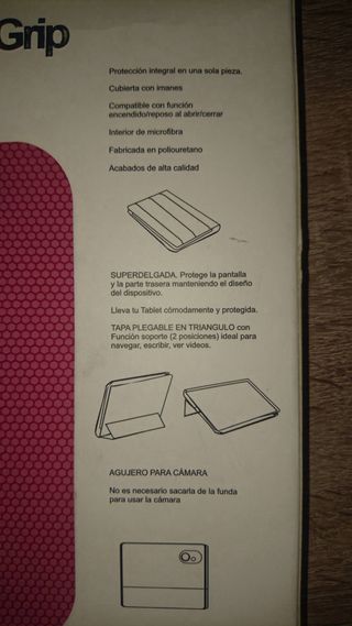 Funda Tablet Rosa