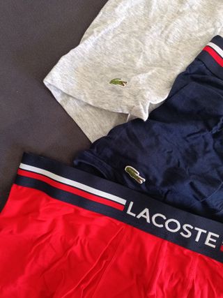 Pack 3 Boxer Lacoste Tallas S/M/L