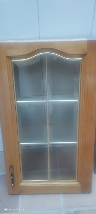 Puertas de armario de cocina en roble