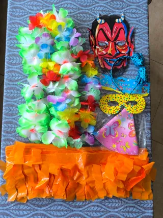 Kit Fiesta Infantil Máscaras y Collares