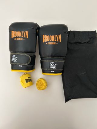 Guantes Boxeo Brooklyn Fitboxing XL + Vendas