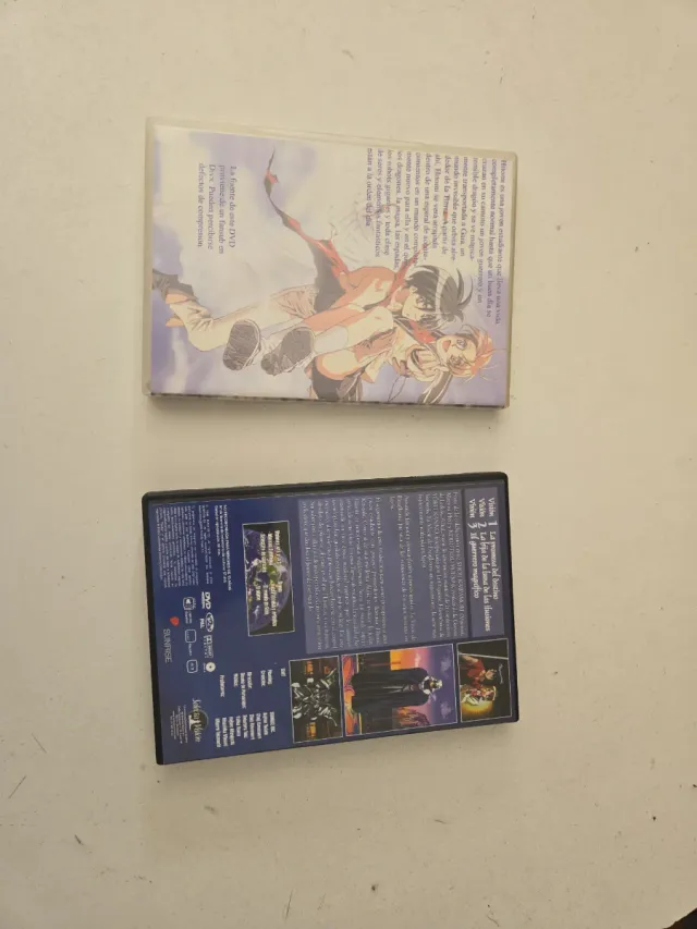 2 DVDs Escaflowne Anime