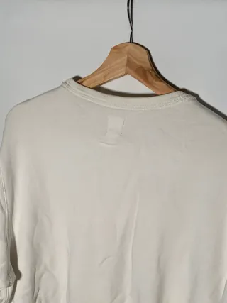 Sudadera Gap vintage, jersey retro Y2K blanco