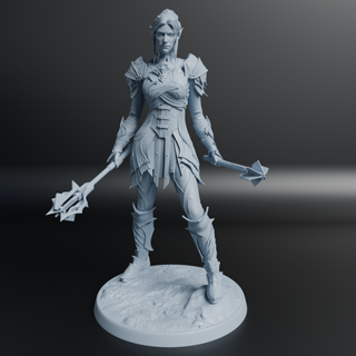 Minthara Baldurs Gate 3 - Figura Resina 240mm