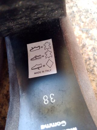 Scarpe Festa grigie scamosciate indossate solo 2 v