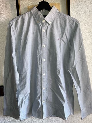 Camisa Tommy Hilfiger Hombre Azul
