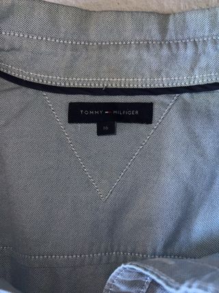 Camisa Tommy Hilfiger Hombre Azul
