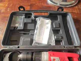 Taladro Inalámbrico + 2 Baterías + Maleta
